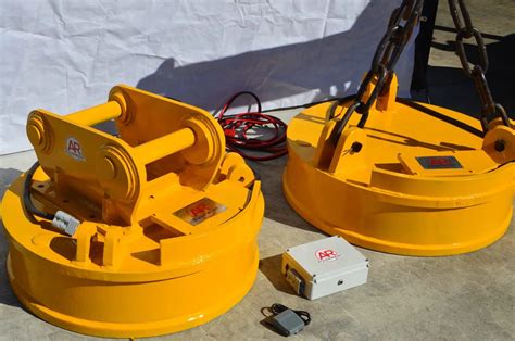 used scrap magnets for excavators